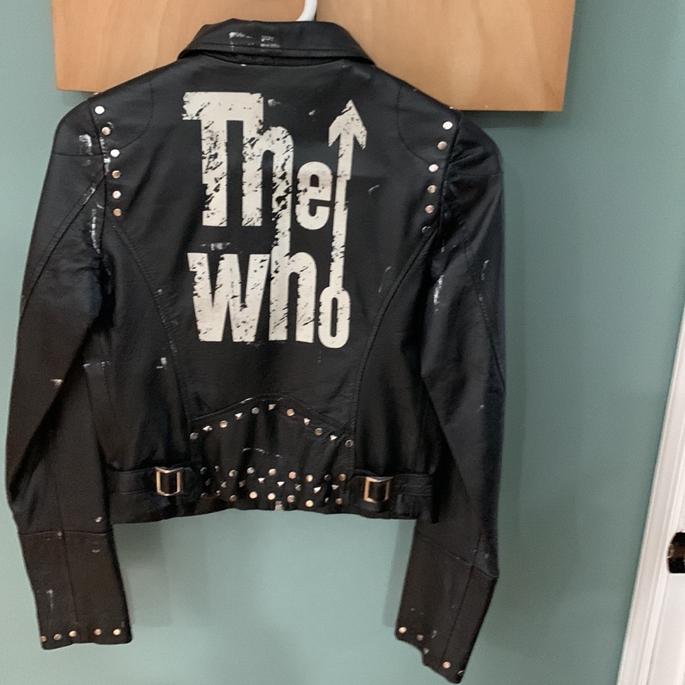 Wilson Leather Rocks The Who Jacket